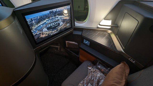 Businessclass vliegen